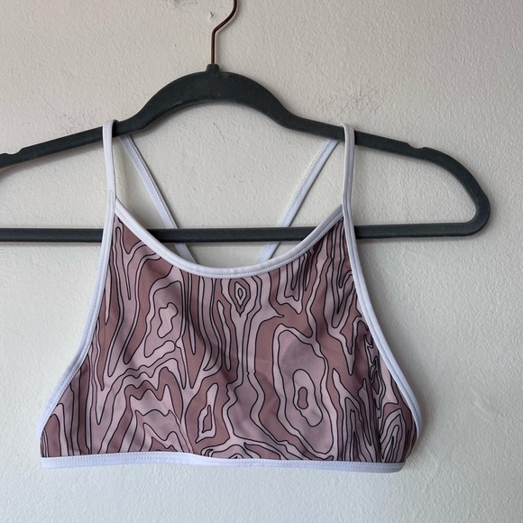 Velvet Sphynx high neck animal print bikini set - Picture 2 of 6